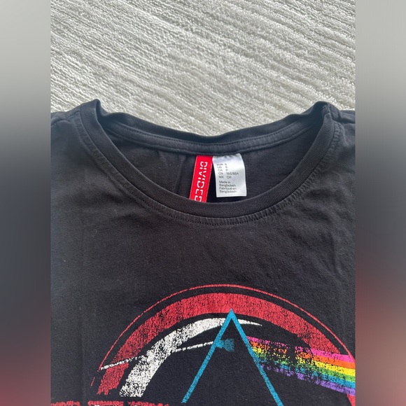 H&M DIVIDED BLACK PINK FLOYD MUSCLE TANK TOP - Picture 5 of 8